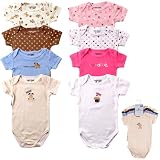 4-Pack Hanging Bodysuits