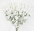 24 pieces of 27" Cherry Blossom Artificial Silk Flower Sprays White