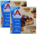 Advantage Bars by Atkins (2 PACK), Caramel Chocolate Peanut Nougat Bar, 5-Count Box of 1.6 oz