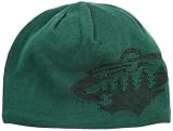 NHL Men's Game Day Reversible Knit Hat (Minnesota Wild, One Size Fits All)