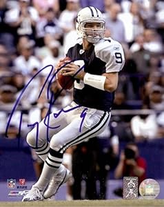 Tony Romo Autographed/Signed Dallas Cowboys 8x10 NFL Photo 