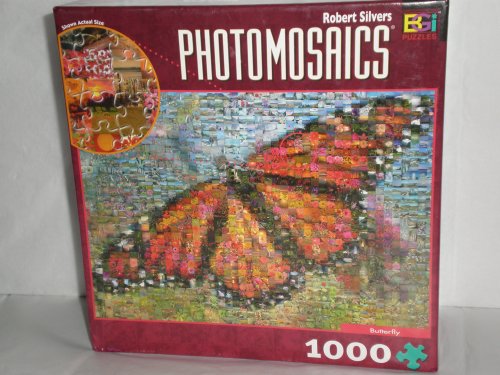 Photomosaics Butterfly Puzzle, 1000, 27 X 20