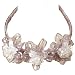 51V6uN2KzaL. SL75  Toddler Little Girls Christmas SILVER Floral HAIR BAND Flower Girl LITO Tiara