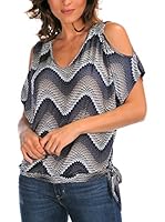 Bleu Marine Blusa Ines (Azul Marino)