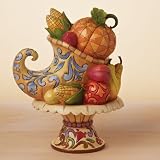 Jim Shore Cornucopia Pedastal