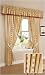 Shalamar Peach 52x90in Fully Lined Readymade Curtains