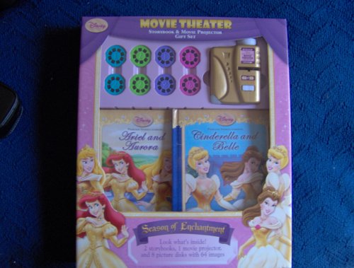 Disney Princess Movie Theater Storybook & Movie Projector Gift Set   Season of Enchantment
