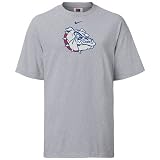 Nike Gonzaga Bulldogs Ash Classic Logo T-shirt