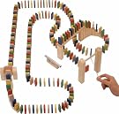 Wooden Domino Race