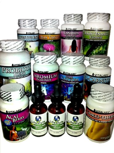 45 Day Complete Detox Diet Program (3) Bottles 
