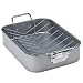 Oneida Heavy Gauge Commercial Carbon Steel Roasting Pan with Rack