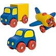 Melissa & Doug Deluxe Wooden First Vehicles Set