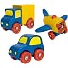 Melissa & Doug Deluxe Wooden First Vehicles Set