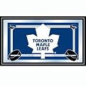NHL Toronto Maple Leafs Framed Team Logo Mirror - 15Lx26W"