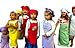 Chefskin LOT of 15 Kids Apron Fits Kids 2-7 Yrs Old 17x21 LOT of 15 Aprons Party Kit #1