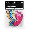 Car Air Fresheners, Funky Design 4 Pack