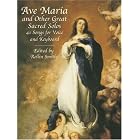 Buy Ave Maria and Other Great Sacred Solos: 41 Songs for Voice and Keyboard by  Rollin Smith