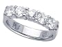 1.25 cttw Karina B(tm) Round Diamonds Band - Platinum, 18kt White or Yellow Gold