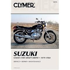 Suzuki GS850-1100 Shaft Drive, 1979-84: Clymer Workshop Manual