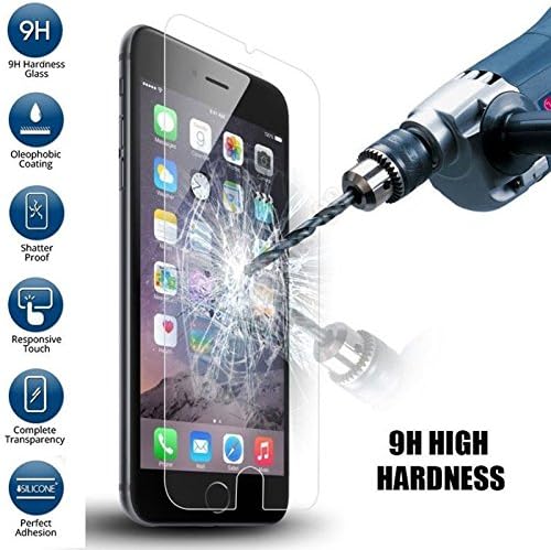 Iphone 6s Screen Protector, Piqiu® Iphone 6/6s 0.2mm Tempered Glass Ballistic Hd Glass Screen Protector (4.7 Inch),9h Hardness,2.5d Curved Edge,bubble Free,anti-scratch&amp;fingerprint&amp;oil Stain Coating.