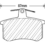 Beck Arnley  082-1189  Premium Brake Pads by Beck Arnley