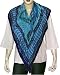 Silk Scarf Hand Painted Square 44 x 44 inches (sqsrf074)