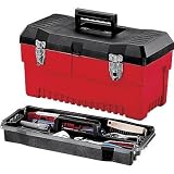 Stack-On PR-19 19-Inch Pro Tool Box, Black/Red