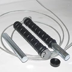 BAY� "GRIP ALL" PROFI STAHL-Springseil, inkl. 2x Zusatzgewichte f�r den Griff, High Speed, l�ngenverstellbar