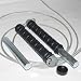 BAY� "GRIP ALL" PROFI STAHL-Springseil, inkl. 2x Zusatzgewichte f�r den Griff, High Speed, l�ngenverstellbar