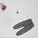 FEITONG 1Set Infant Toddler Baby Boy's Short Sleeve T-Shirt Tops+ Pants (9 Months)