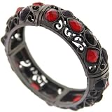 Haute For Fall Jet Siam Stretch Bracelet
