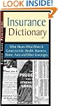 Insurance Dictionary: What Means What...