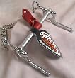 6" Straight Mouth Elbow Bit with Curb Chain