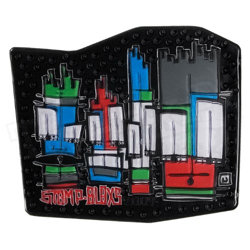 2015 Stompgrip Design Artist Series Bloxs Snowboard Stomp Pad - Printed