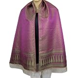 Women Scarf Dresses of India Brocade Silk