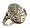 Victorian Style Sterling Silver Engraved Floral Whimsy Ring (Sz 4.5)