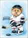 Sports Bear Hockey Star - Childrens Wall Art, Kids Wall Art, Nursery Wall Art