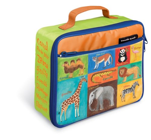 Crocodile Creek Wild Animals Lunchbox