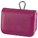 DURAGADGET Pink Leather / Soft fleece lining Digital camera carry case bag with belt clip for Olympus FE-5020 FE 5020 Black/Silver/Blue/Brown