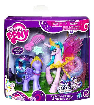 My Little Pony Exclusive 2Pack Canterlot Princess Celestia Princess Luna
