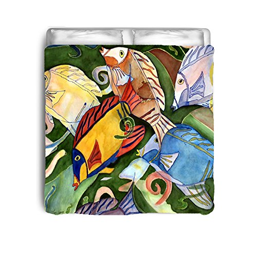 Tropical Fish School Comforter From Art (Twin size)