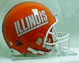 Illinois Fighting Illini NCAA Pro Line Authentic Full Size Football Helmet From Riddell