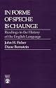 In Forme of Speche is Chaunge