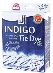 Jacquard Indigo Tie Dye Kit Natural Dye Method up to 15 T-Shirts