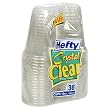 Hefty Clear Easy Grip 10 Ounce Cups, Case Pack, Twelve - 36 Count Packs (432 Cups)