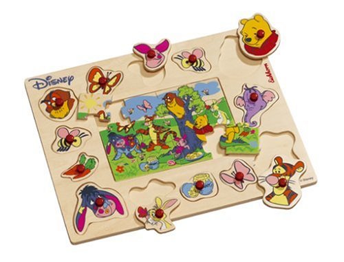 Childrens Toyshop  Toys : Eichhorn Winnie the Pooh 2 in 1 Puzzle