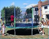 Gold Premier 14ft Trampoline with Safety Enclosure, Ladder, Standard Cover