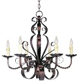 Aspen Collection Six Light Chandelier