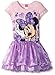 Disney Little Girls' Minnie In Floral Dress
