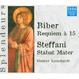 Biber : Requiem � 15 / Steffani : Stabat Materpar Gustav Leonhardt